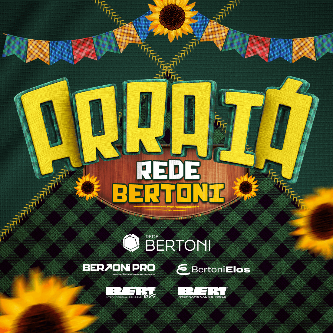 Ingresso Arraiá Rede Bertoni